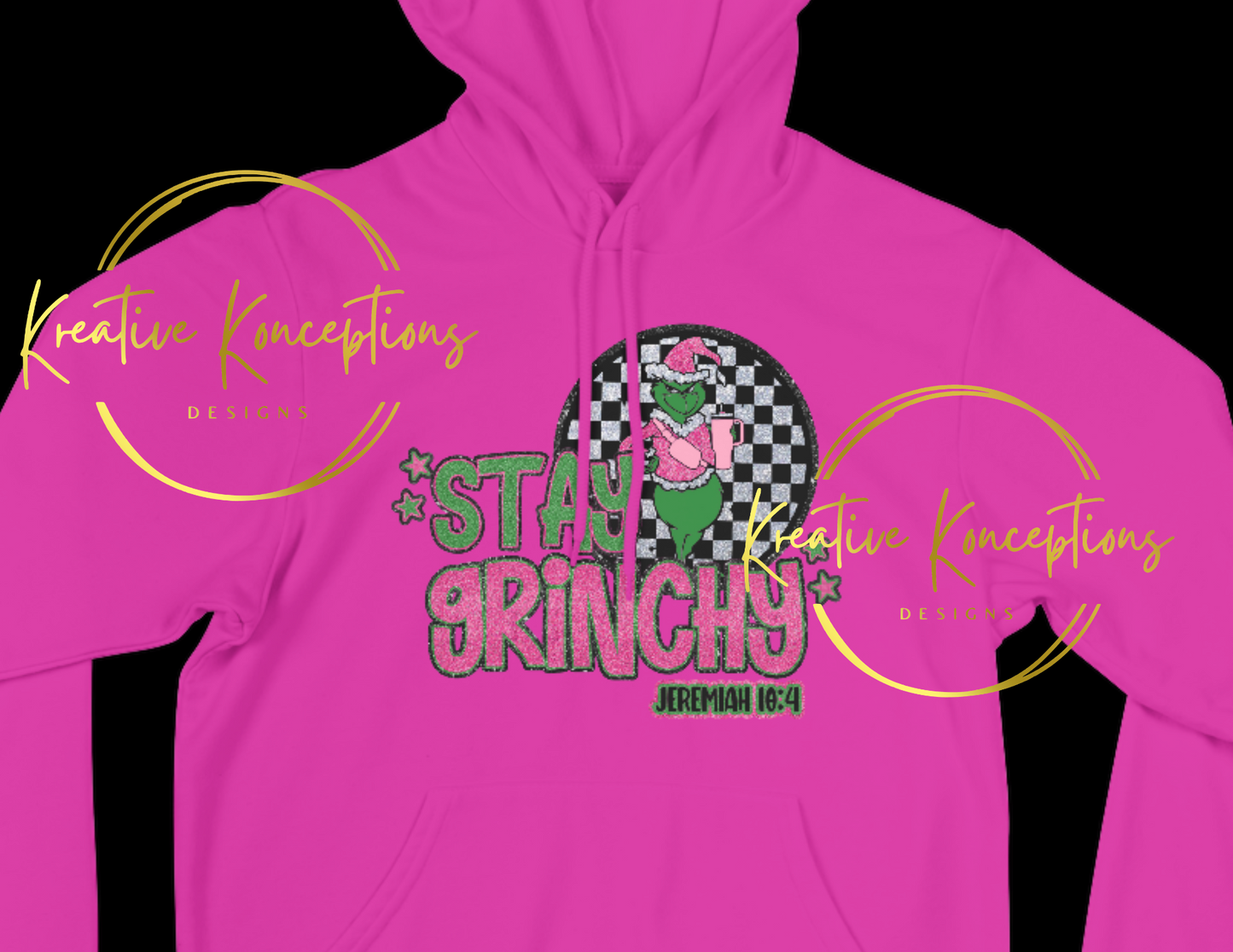 Adult Stay Grinchy Hoodie