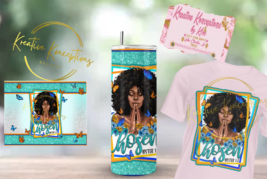 Tumbler/Tshirt gift set